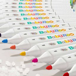 Jar Meló – Dual Tip Washable Markers – 24 Colours
