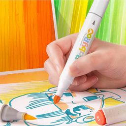 Jar Meló – Dual Tip Washable Markers – 12 Colours