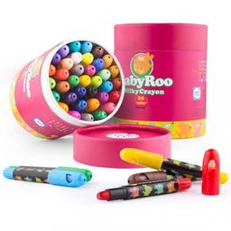 Baby Roo Silky Washable Crayons – 36 Colours
