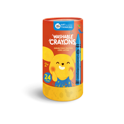 Jar Meló – Wax Crayons Washable – 24 Colours