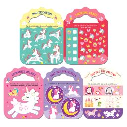 Carry along Unicorn activity book