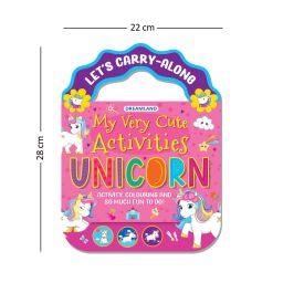 Carry along Unicorn activity book