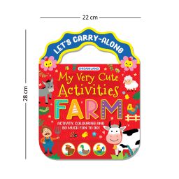 Carry along Farm activity book
