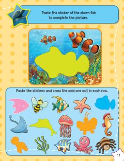Sticker Activity Book - Ocean