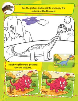 Sticker Activity Book - Dinosaurs