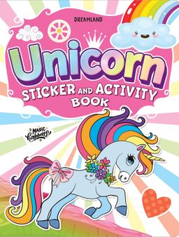 Sticker and activity book - Unicorns