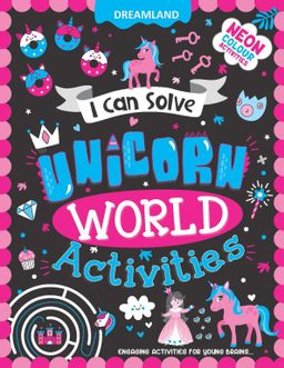 I can solve activity book - Unicorns (64 pages)