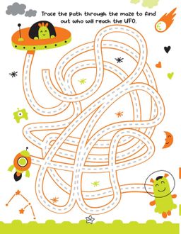 I can solve activity book - Space (64 pages)