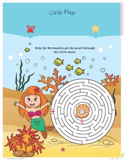 Glam Purse Activity Book - Marvelous Mermaids