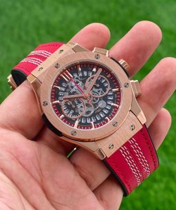 Hublot Big Bang ICC Cricket Limited Edition – Red Dial Masterpiece — flextrade.shop