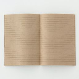 MUJI Unbleached Paper Notebook A6 