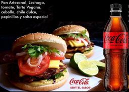 Combo Hamburguesa Veggie Lovers