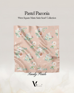 Pastel Paeonia in Sandy Peach