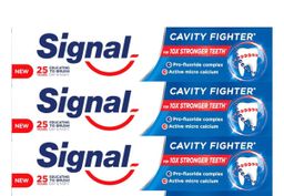Signal Cavity Fighter Toothpaste, Pack of 3(toothpaste)