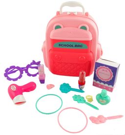 Plastic vanity backpack