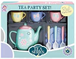 Pretty pastel tea set