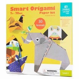 Smart origami paper kit - animals