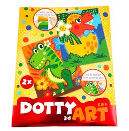 Dotty sticker art set - Dinosaur