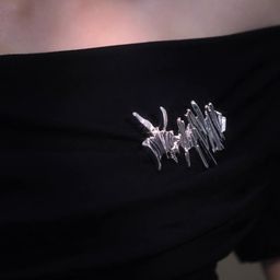 women's metal brooch