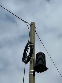 208mm diameter 14m long heavy duty pole (for coastal areas)