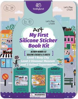 Tooky Reusable Sticker Book - Busy City