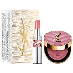 Yves Saint Laurent - YSL Iconic Pink Make Me Blush & Loveshine Lip Oil Stick Set