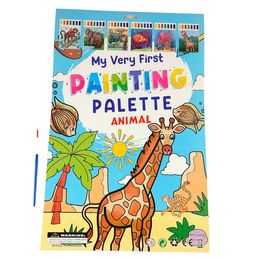 Watercolour paint pad - Animals