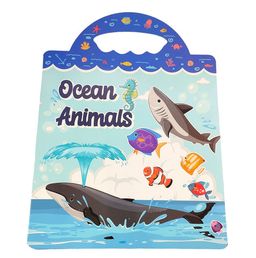 Reusable sticker book - Ocean