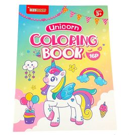 16 page colouring book