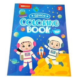 16 page colouring book