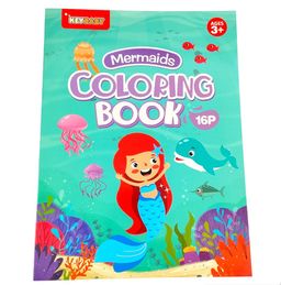 16 page colouring book