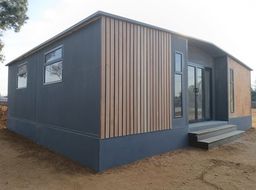 Two bedroom en-suite living Pod with kitchen (9m x 7m)