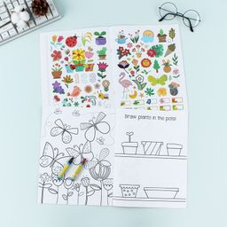 20 page Activity Book with Stickers