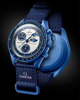 Omega x Swatch Super Blue MoonSwatch – Mission to the Moon — flextrade.shop