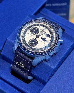 Omega x Swatch Super Blue MoonSwatch – Mission to the Moon — flextrade.shop