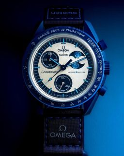 Omega x Swatch Super Blue MoonSwatch – Mission to the Moon — flextrade.shop