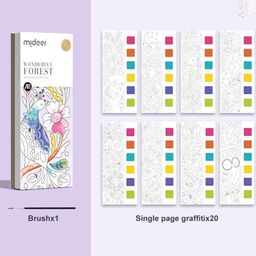 Mideer On the go Watercolour Painting - Wonderful Forest