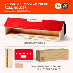 Mideer Paper Roll Holder with Built-in Stationery Organiser