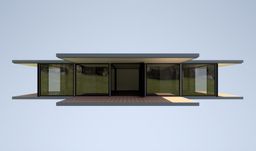 Two bedroom en-suite luxury Pod (14m x 5m)