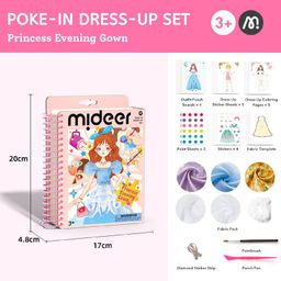 Dress Making Arts & Crafts Book Set: Princess Evening Gown