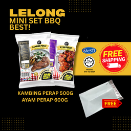 SET KAMBING PERAP PROMO MIL'S BBQ PERAP - LELONG (FROZEN FOOD , RTC)