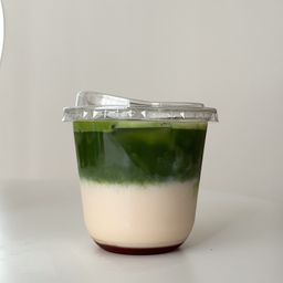 Ice Earl Grey Matcha Latte