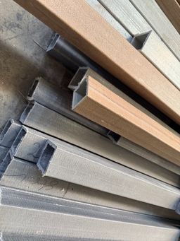 Saltus Poles - Hemp/Fibreglass composite square tubing