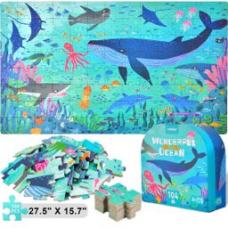 Mideer Gift Box Puzzle - Wonderful Ocean (104pcs)