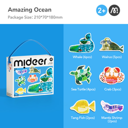 Mideer - My First Set of Artist Puzzle - Amazing Ocean (2-6pcs)