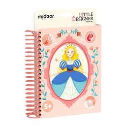 Mideer Little Designer Arts & Crafts Book Set - Princess Ballet