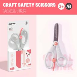 Mideer Ergonomic Craft Scissors - Pink or Blue
