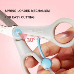 Mideer Ergonomic Craft Scissors - Pink or Blue