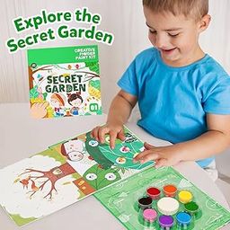 Mideer Creative Finger Paint Kit - Secret Garden