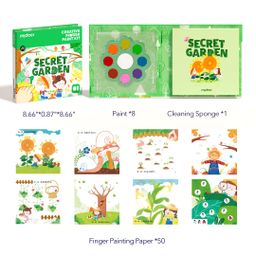 Mideer Creative Finger Paint Kit - Secret Garden